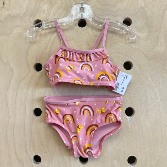 Pink Rainbow 2pc. Swimsuit