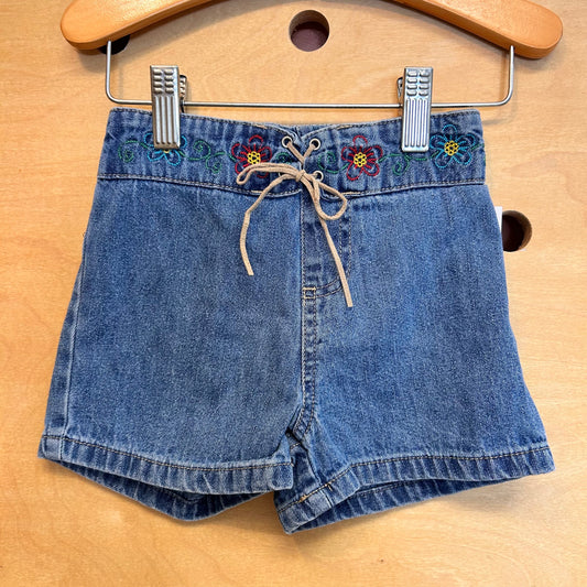 Cherokee Embroidered Shorts
