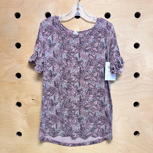 Purple Moth Organic Tee