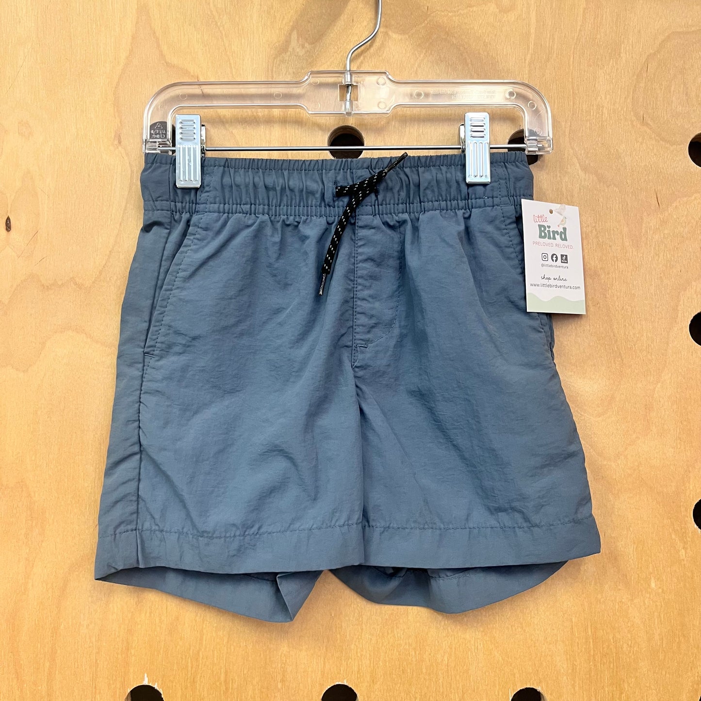 Grey Quick Dry Drawstring Shorts