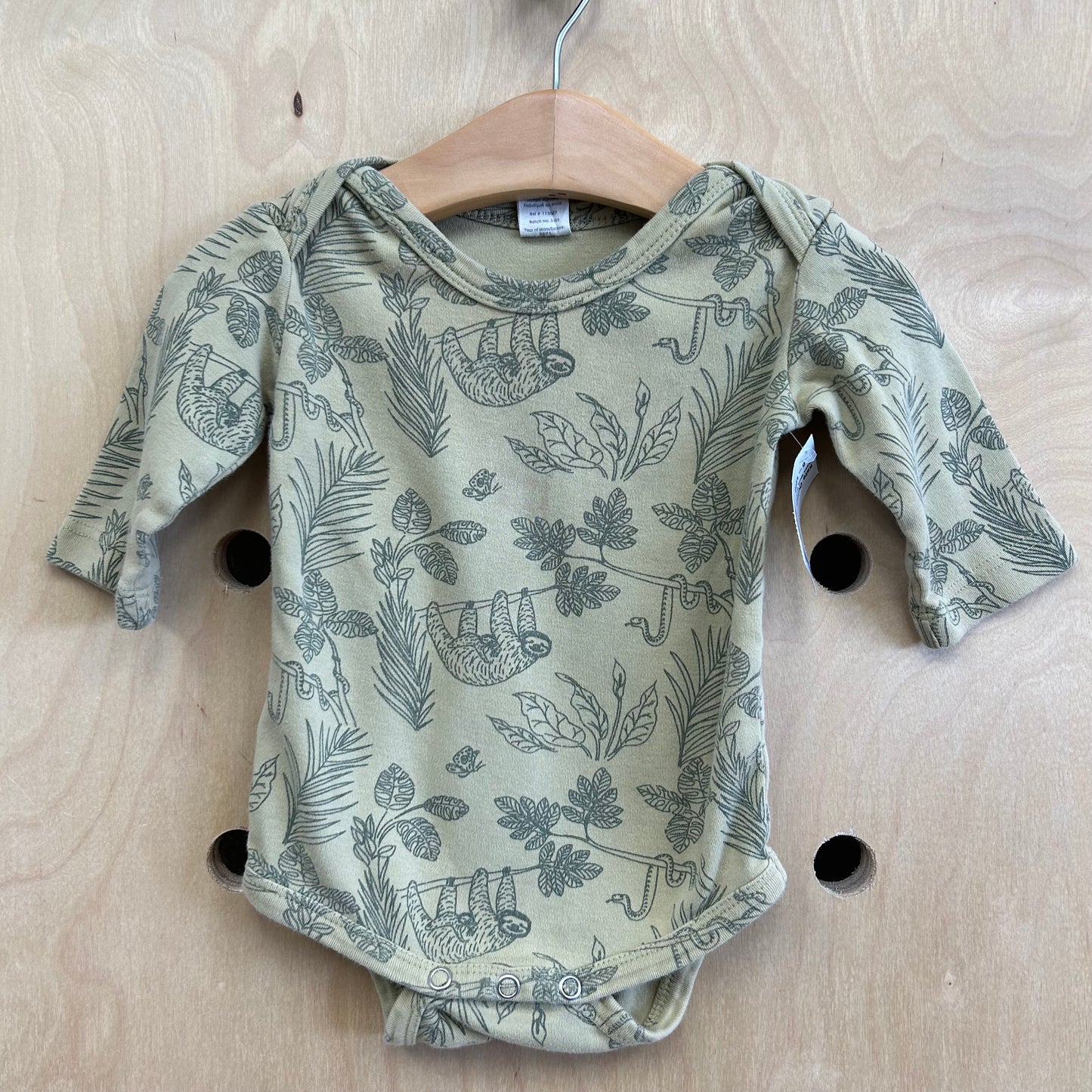 Green Sloth Bodysuit