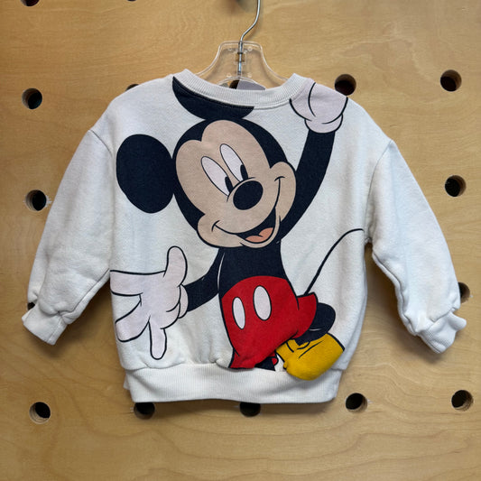 Cream Mickey Pullover