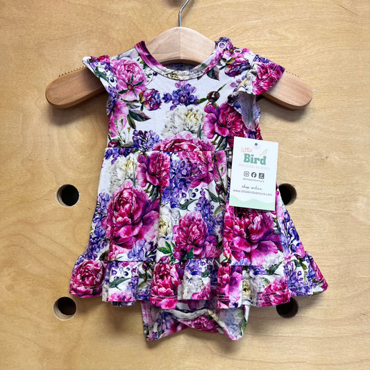 Pink/Purple Bamboo Dress