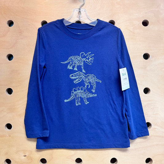 Blue Dino Bones LS