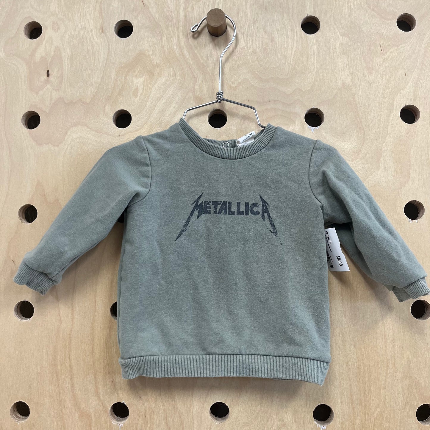 Green Metallica Sweatshirt