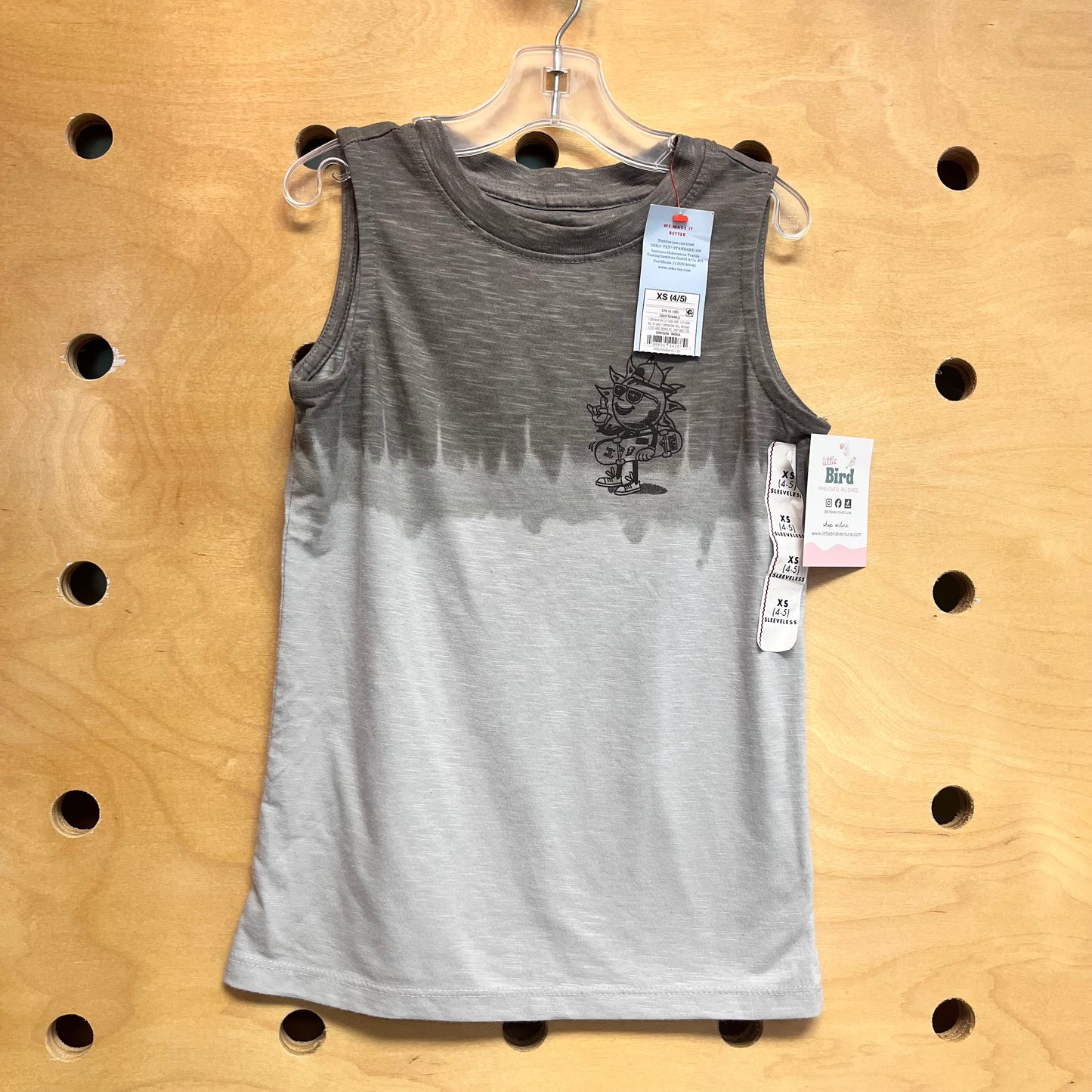 Grey Ombre Sun/Skater Tank NEW!