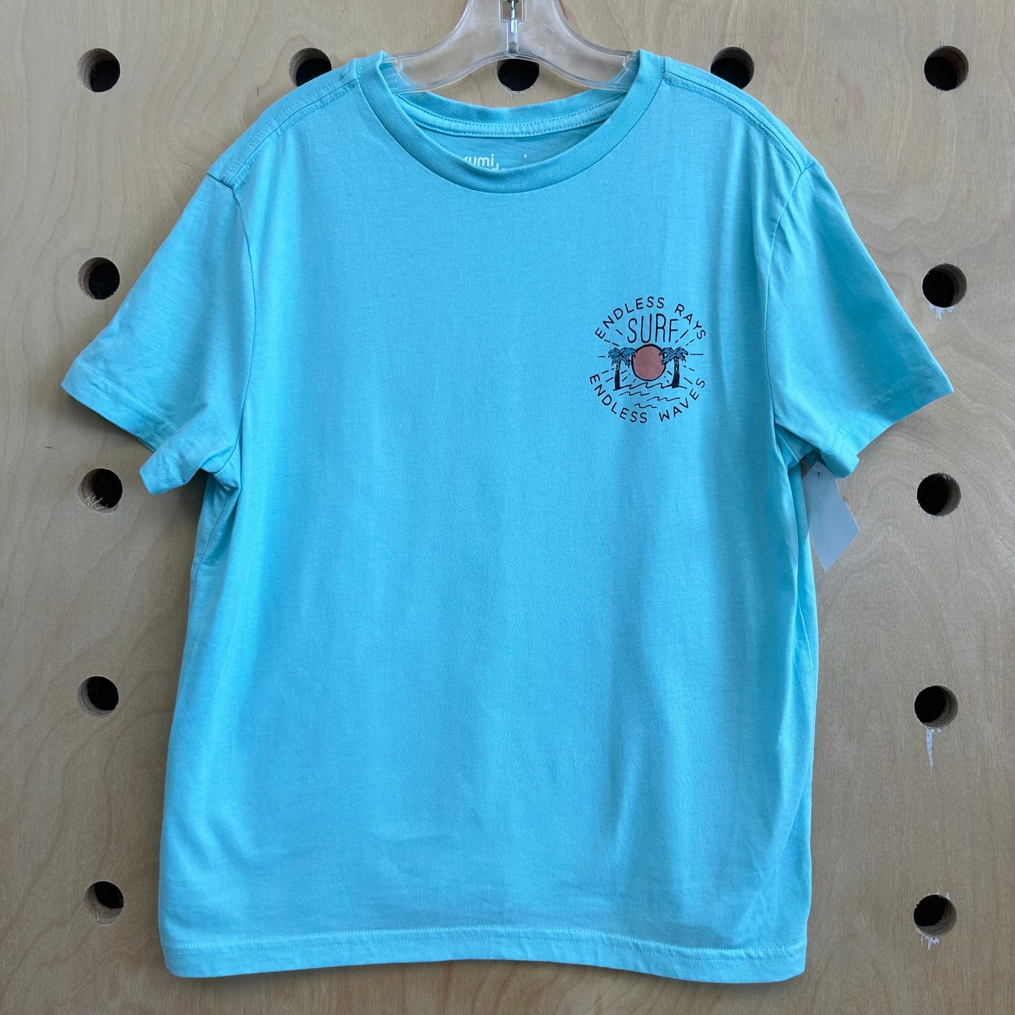 Teal Endless Rays Surf Tee