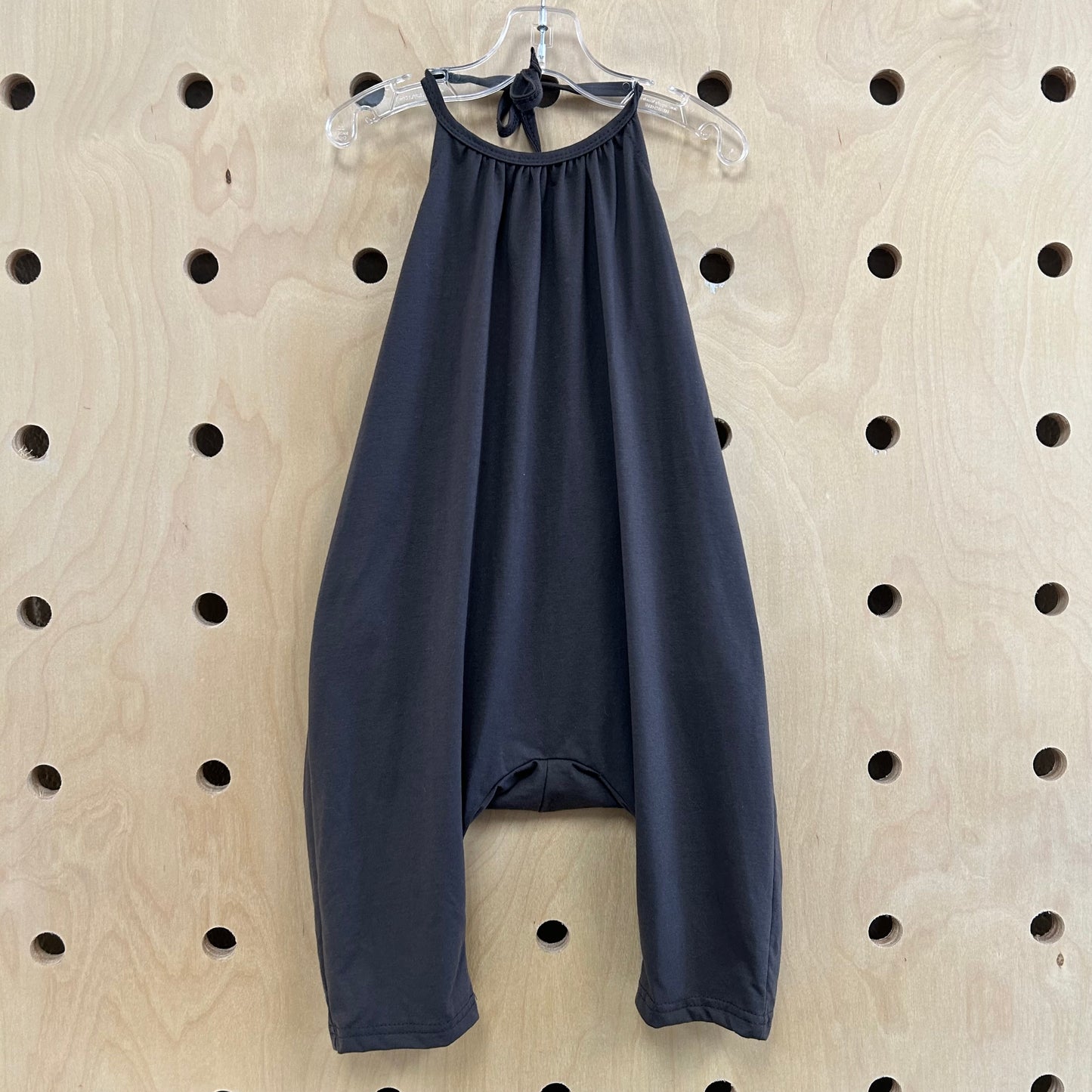 Grey Halter Romper