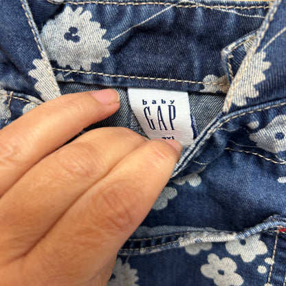 Gap Y2K Floral Denim Dress