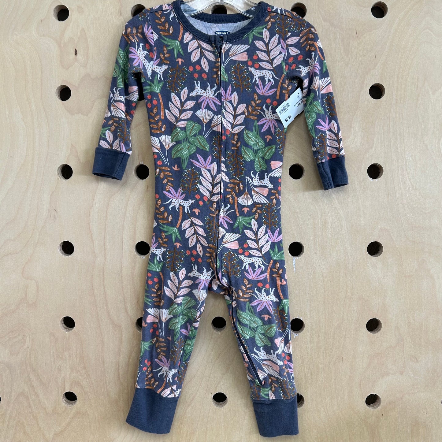 Grey Leopard Zippy