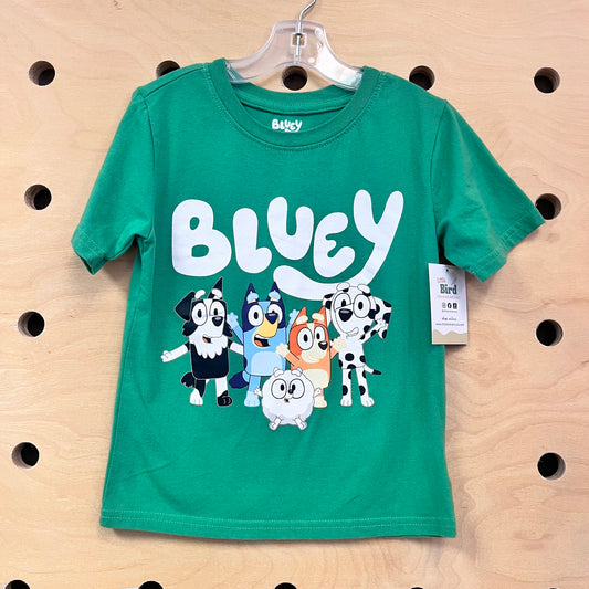 Green Bluey & Friends Tee