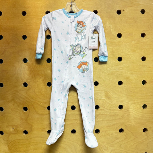 White/Blue 'Ready To Play' Footies