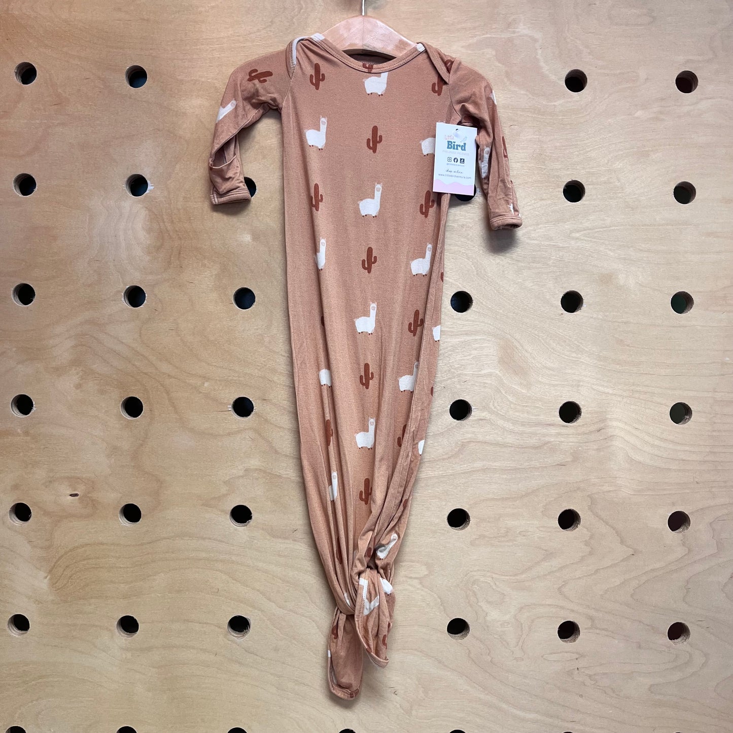Alpaca Bamboo Knotted Gown