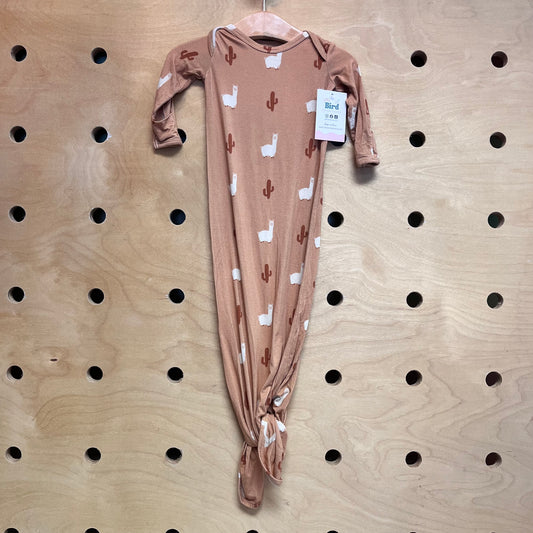 Alpaca Bamboo Knotted Gown