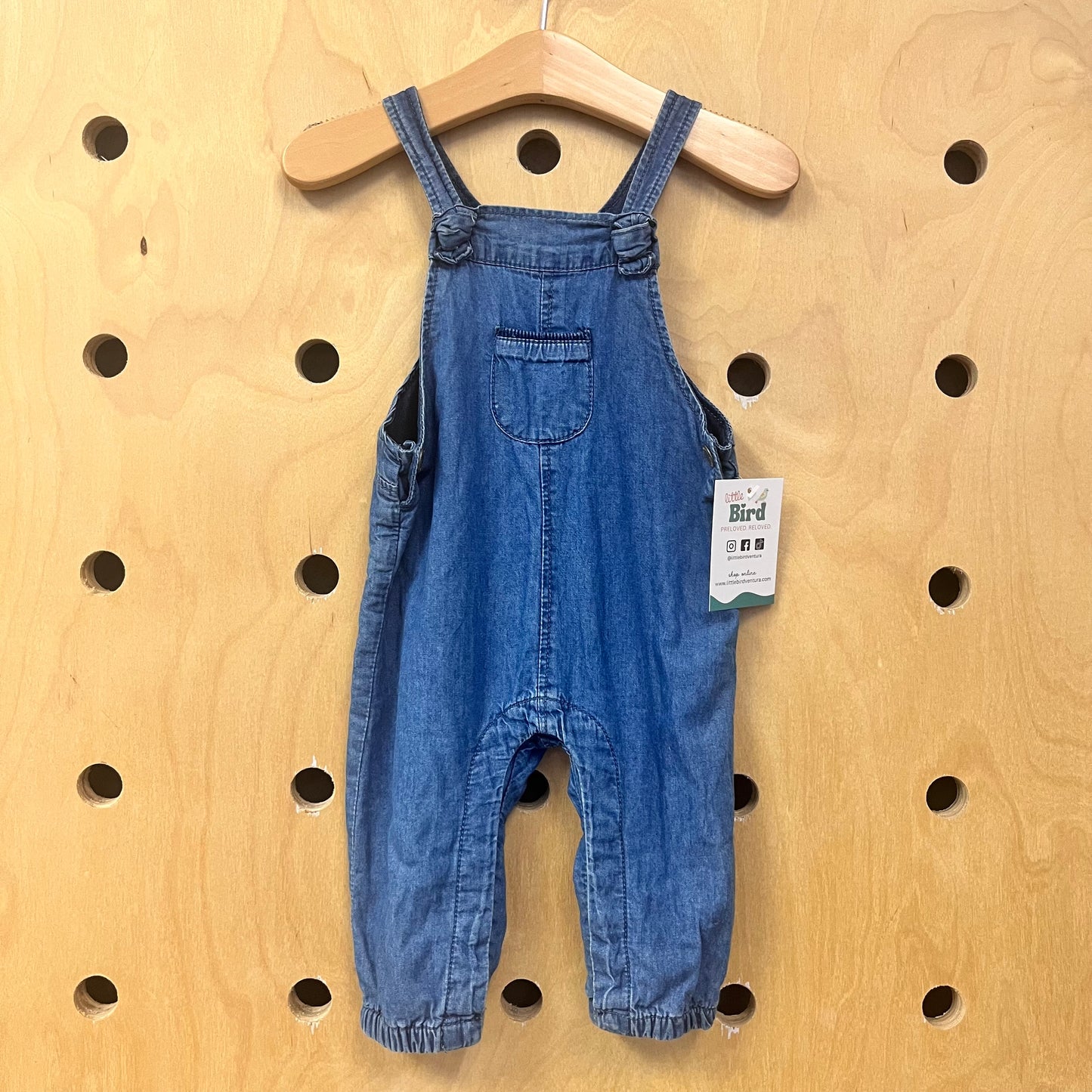 Denim Romper