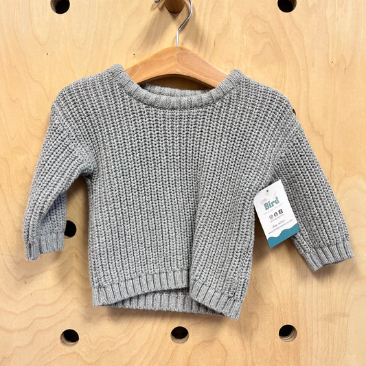 Organic Grey Sweater