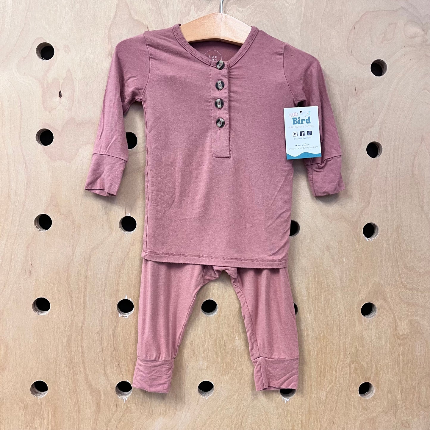 Dusty Mauve Soft Outfit