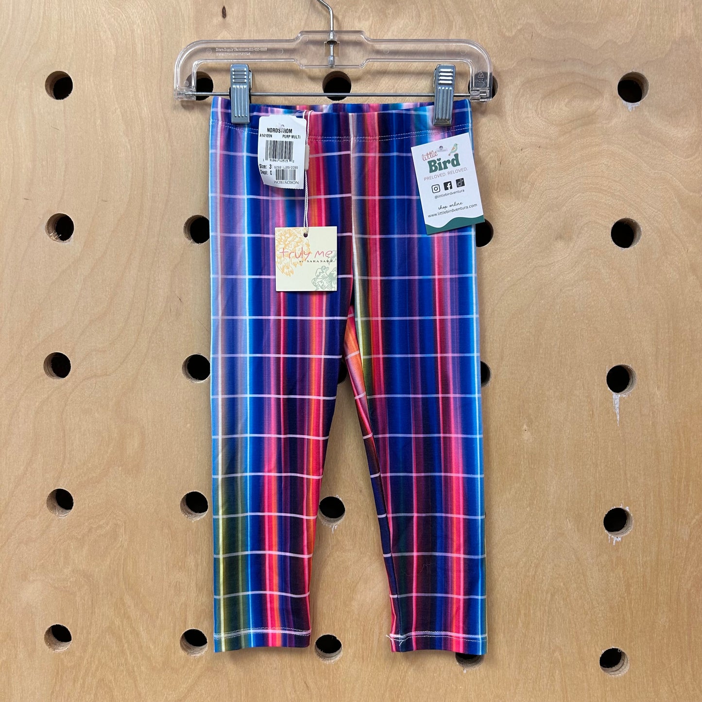 Striped Plaid Leggings NEW!