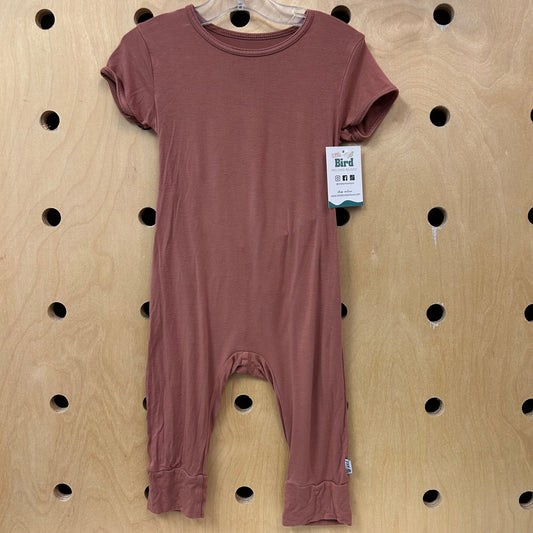 Mauve Bamboo Romper