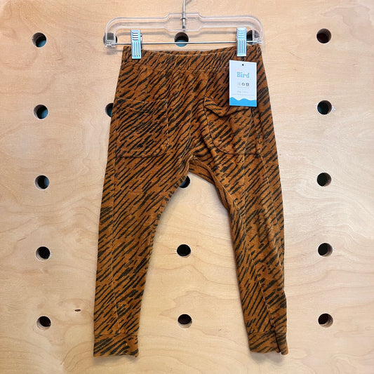 Brown/Black Animal Stripe Joggers