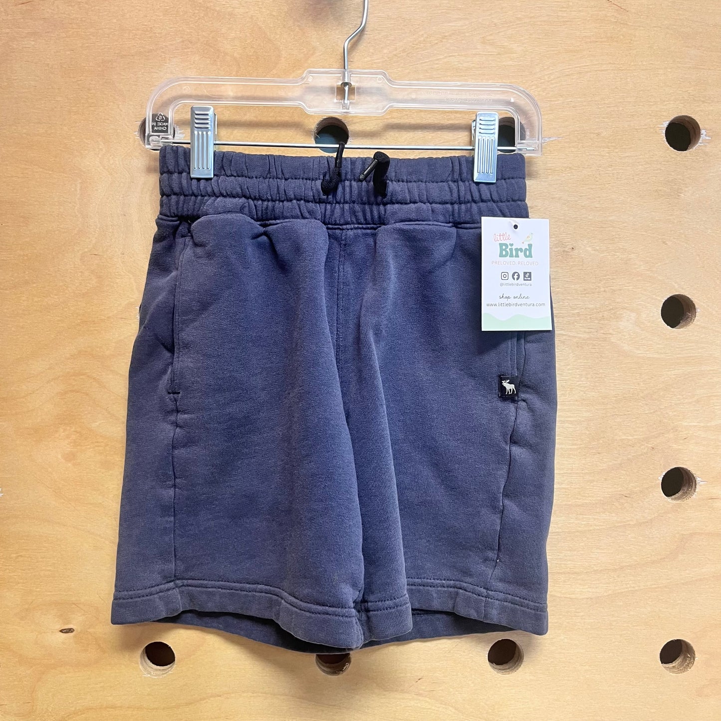 Navy Drawstring Shorts
