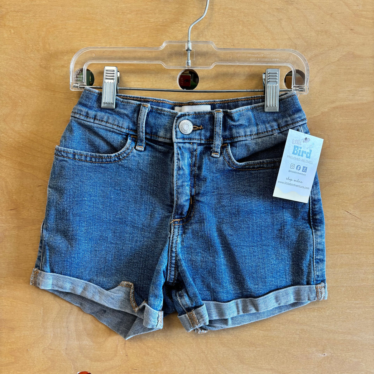 High Rise Mom Shorts