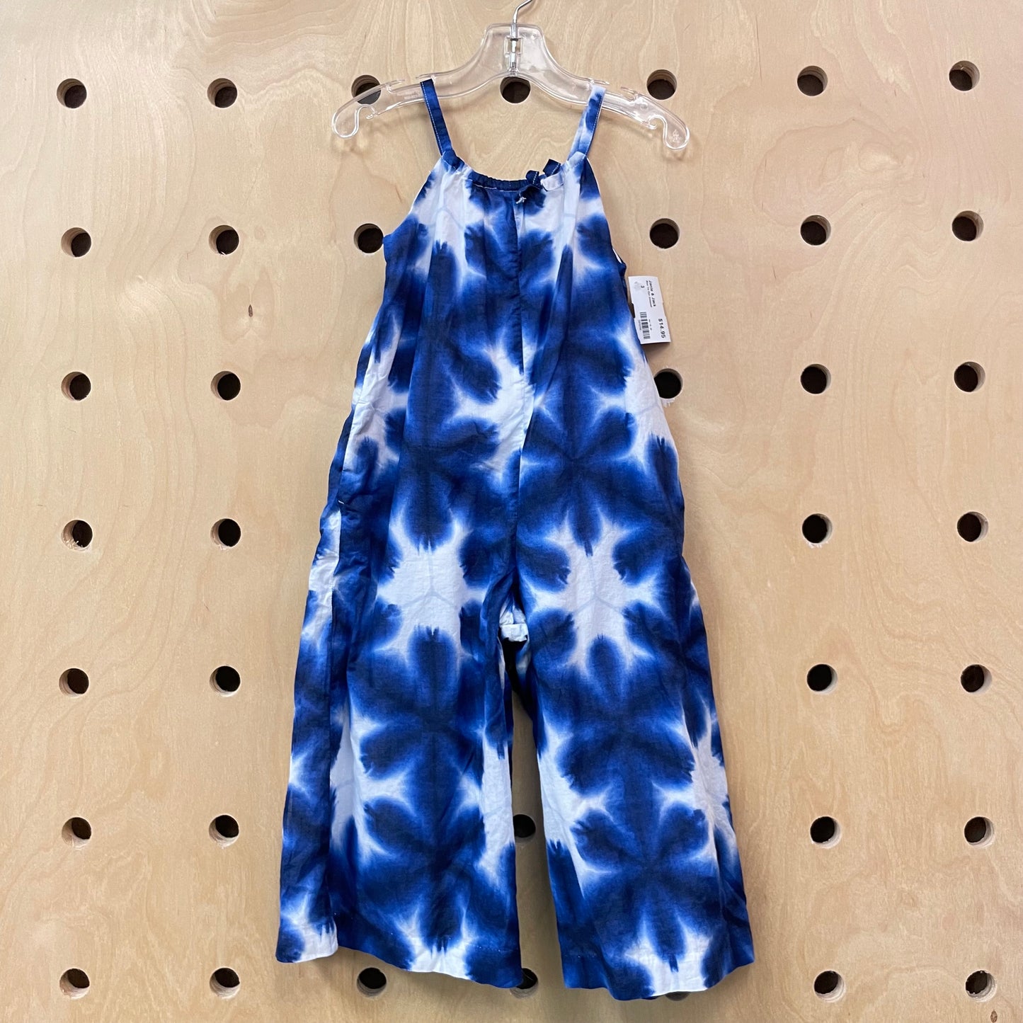 Blue Tie Dye Jumpsuit