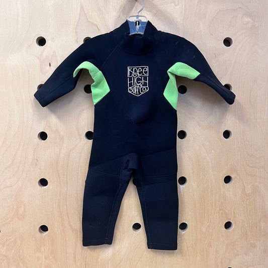 Black & Green Wetsuit