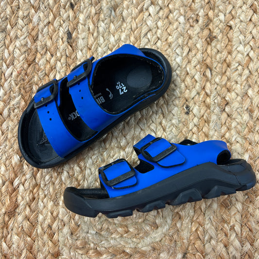 Blue/Black Mogami Sandals