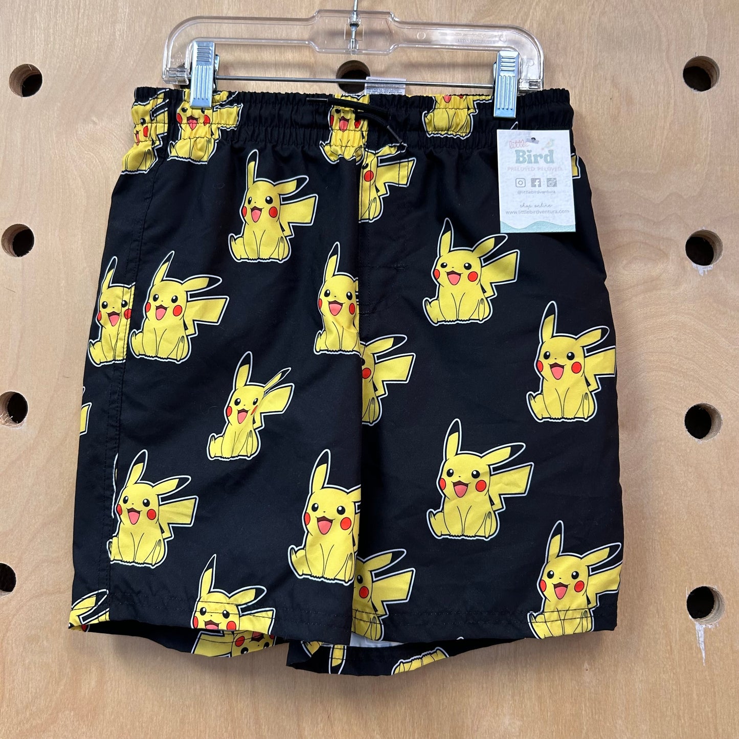 Black Pikachu Swim Trunks NEW!