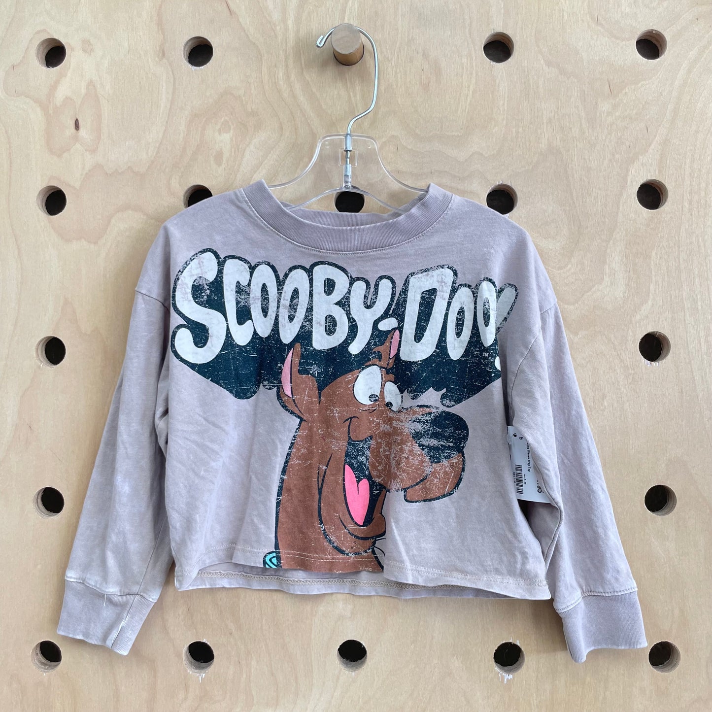 Scooby Long Sleeve Crop Top