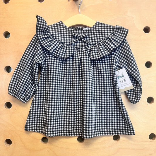 Black & White Gingham Dress