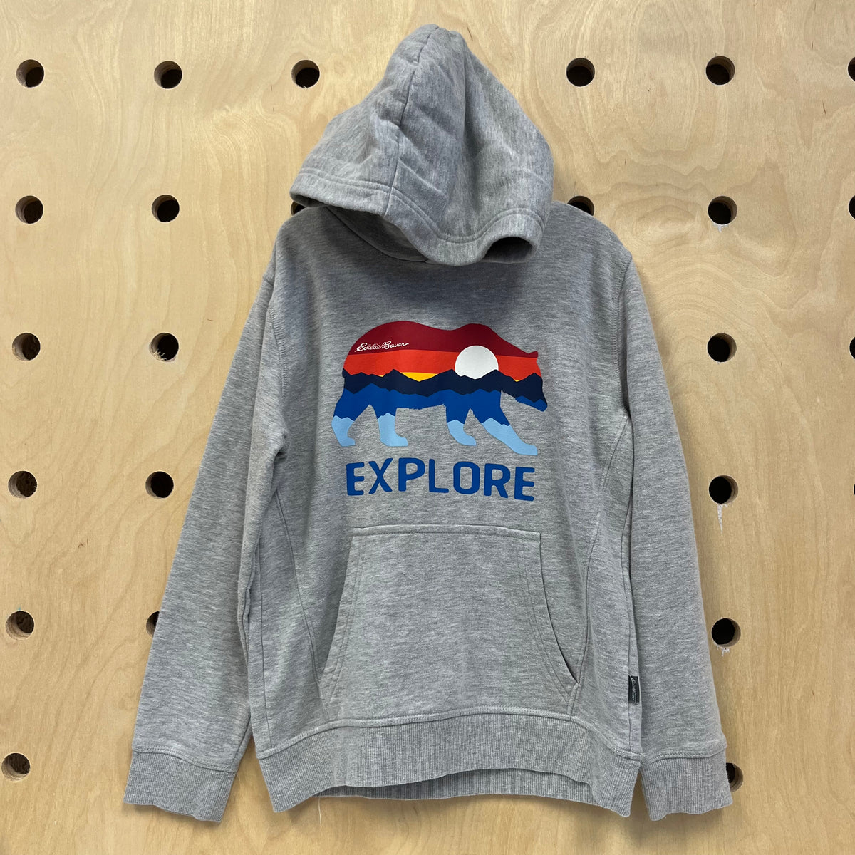 Grey Explore Hoodie