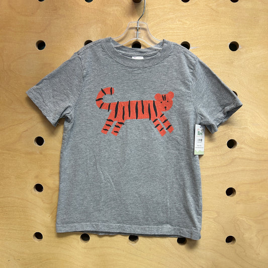 Grey Cotton Liger Tee