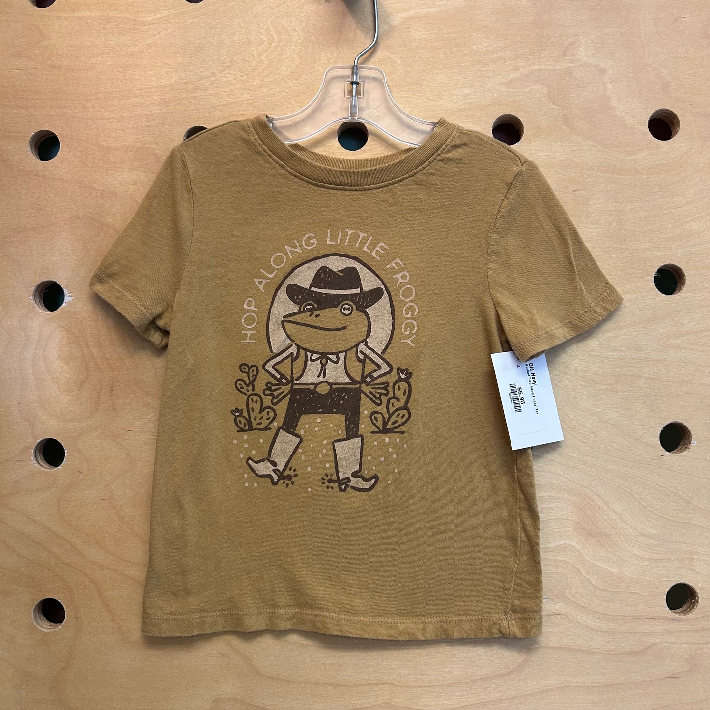 Mustard 'Hop Along Froggy' Tee