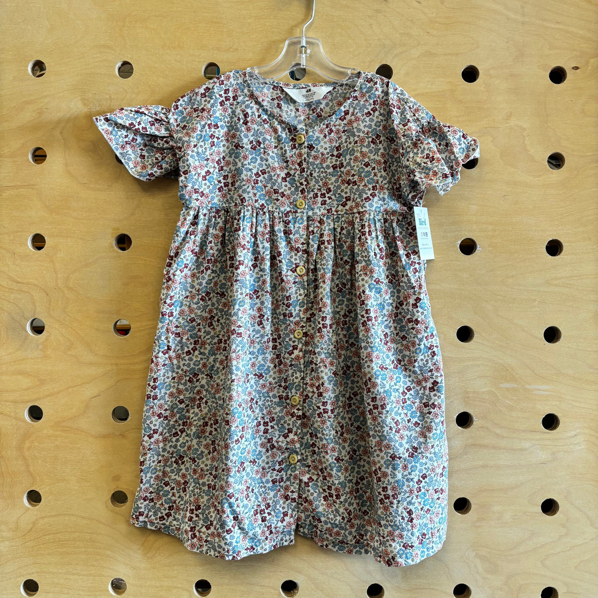Pink/Blue/Red Floral Dress