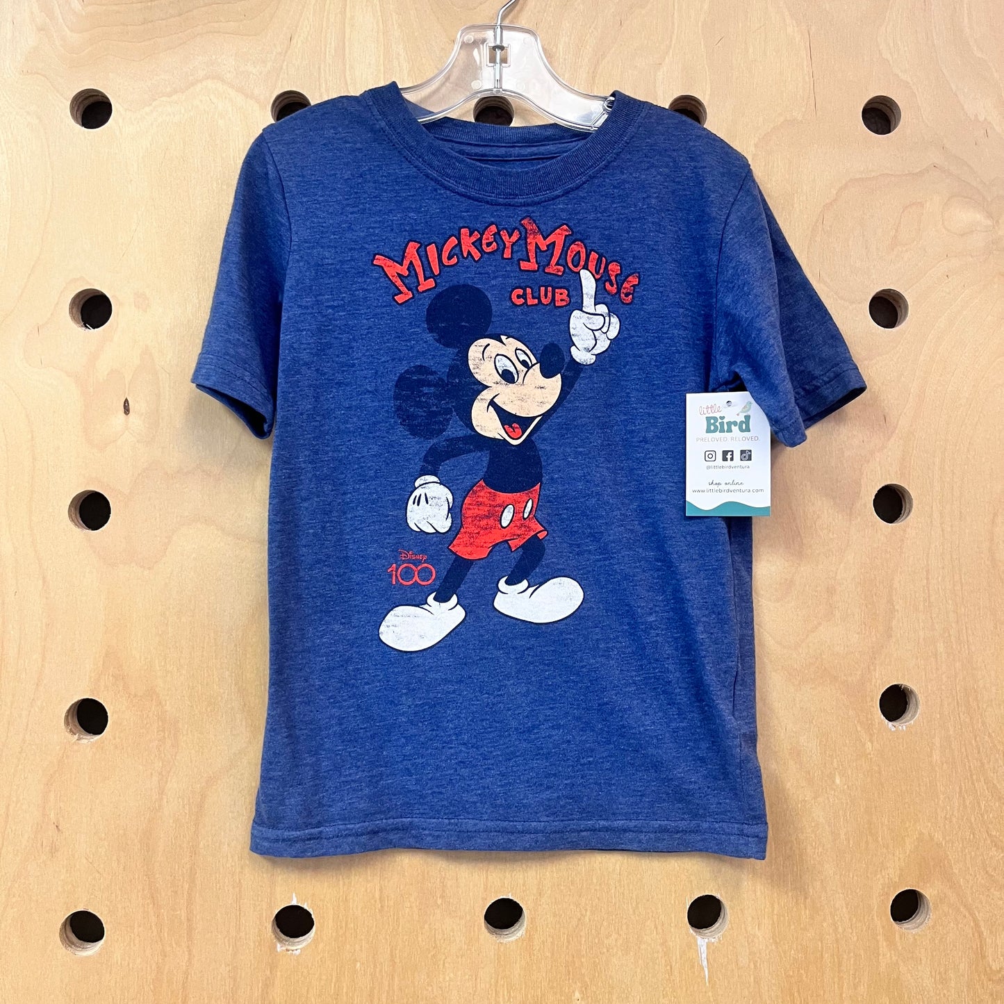 Blue Mickey Mouse Club Tee