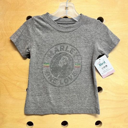Grey Bob Marley Tee