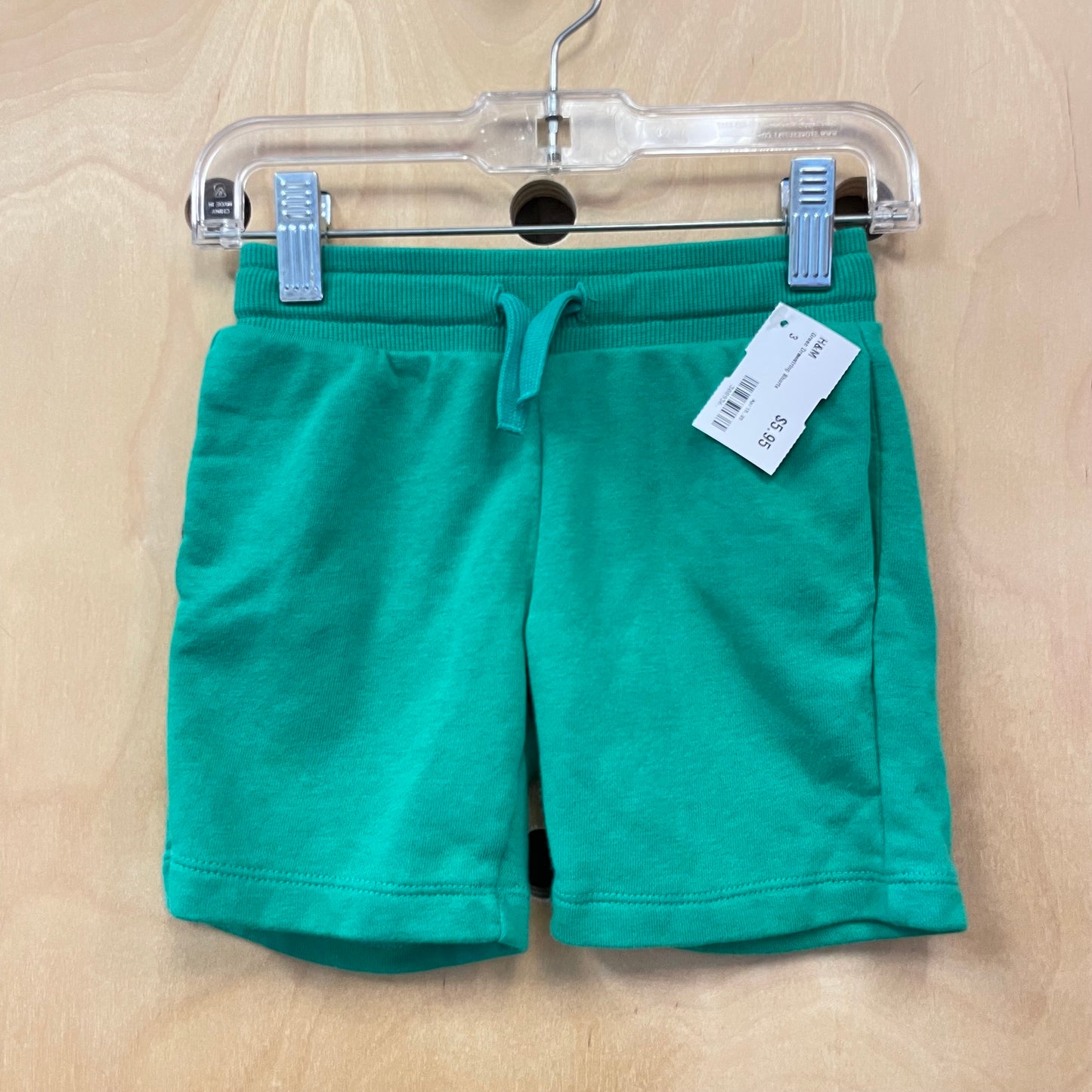 Green Drawstring Shorts