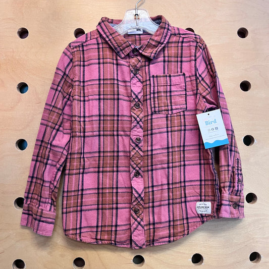 Tan/Pink Flannel