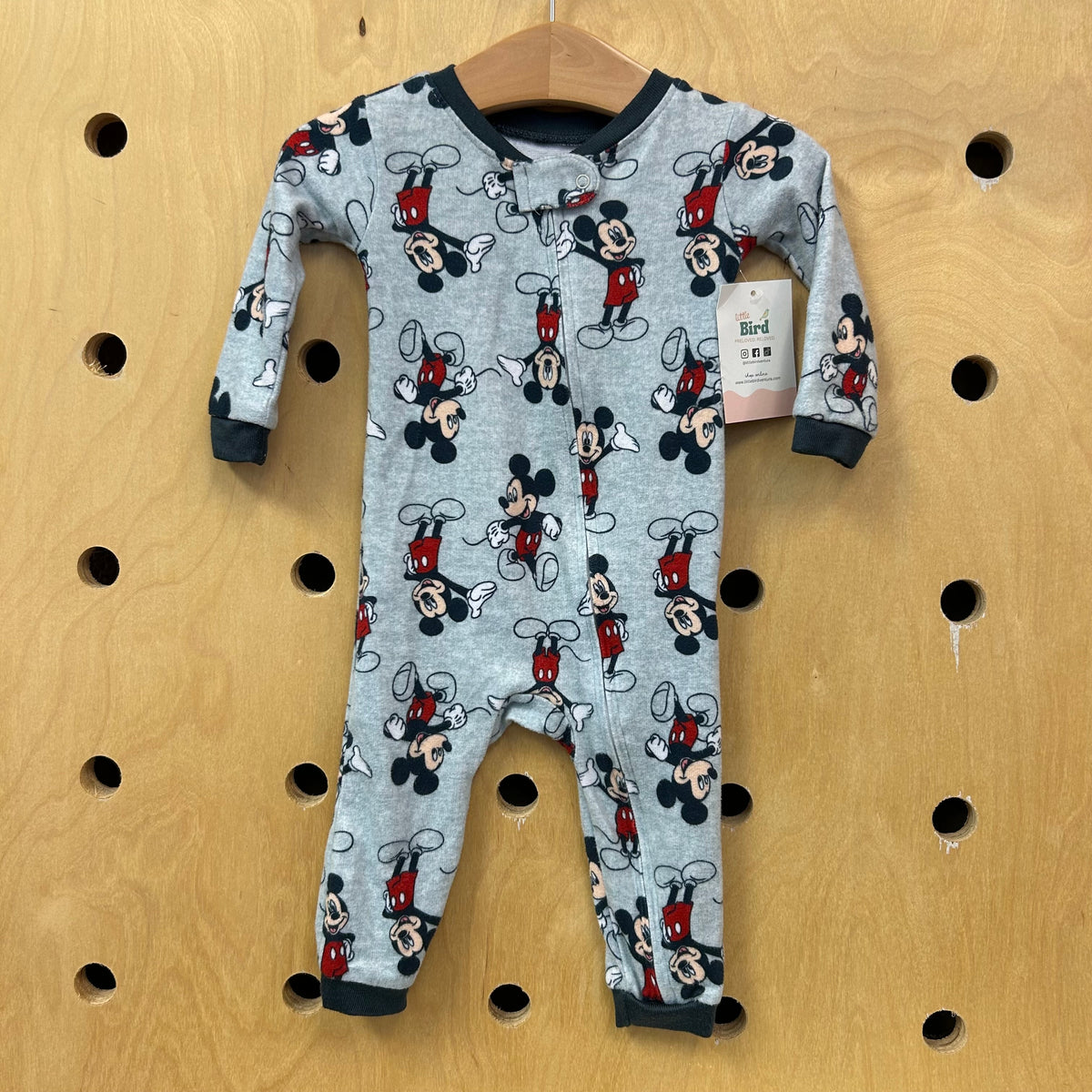 Grey Mickey Romper