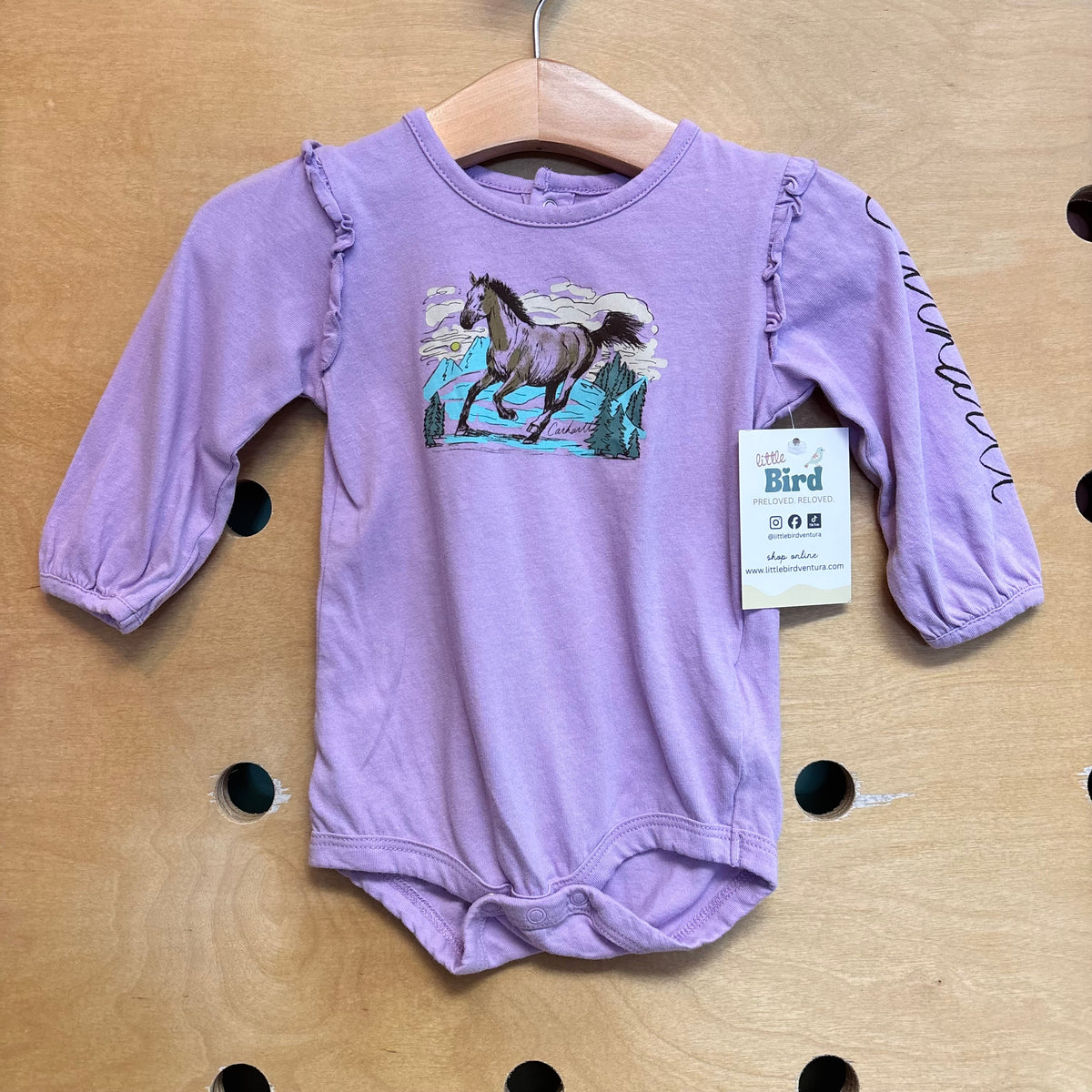 Lavender Horse Bodysuit