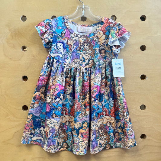 Disney Princess All Over Print Dress