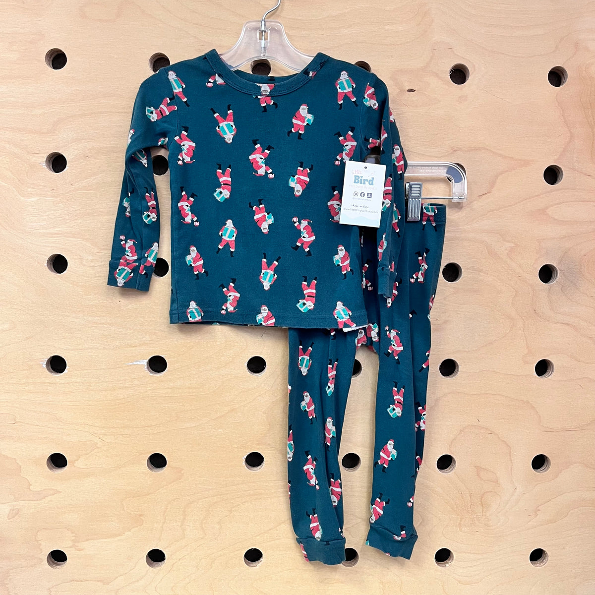 Organic Green Santas Pajamas