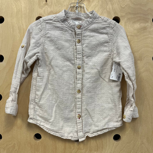 Cream Button Up Shirt