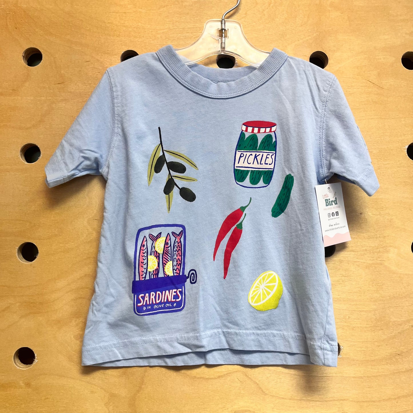 Blue Pickles/Sardines Tee