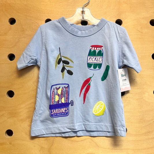 Blue Pickles/Sardines Tee