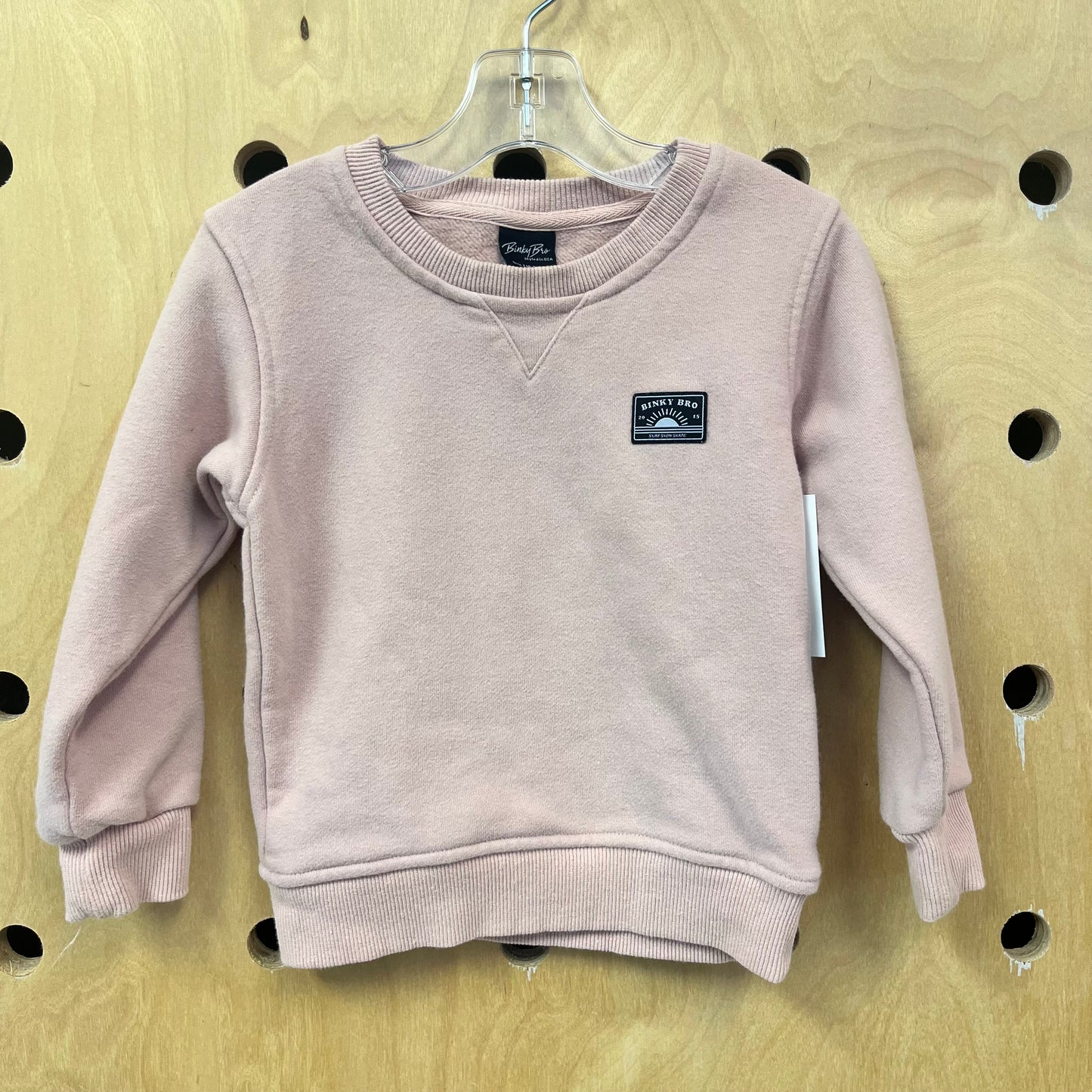 Pink Logo Patch Pullover