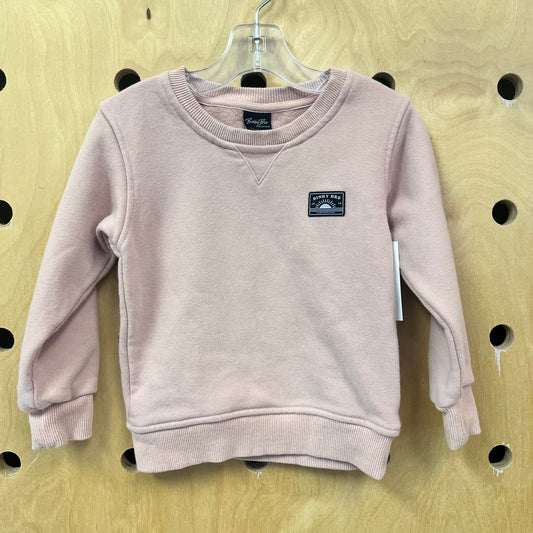 Pink Logo Patch Pullover