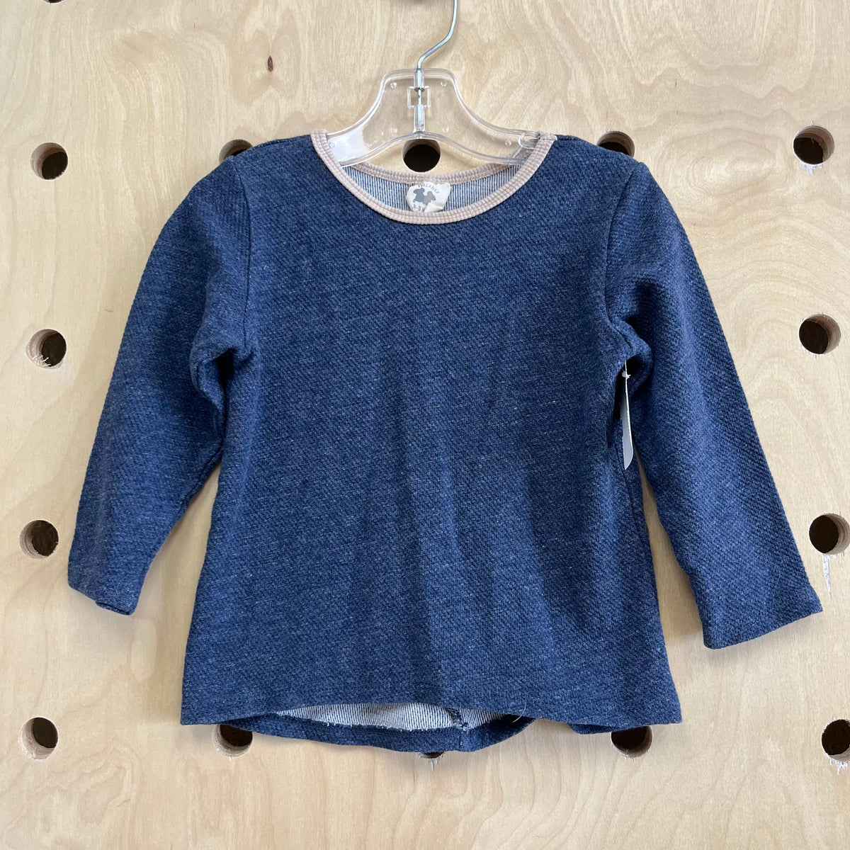 Blue & Beige Thermal Long Sleeve